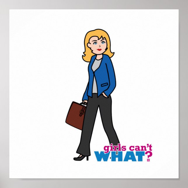 Business Woman - Light/Blonde Poster (Front)