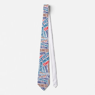 Business words tie