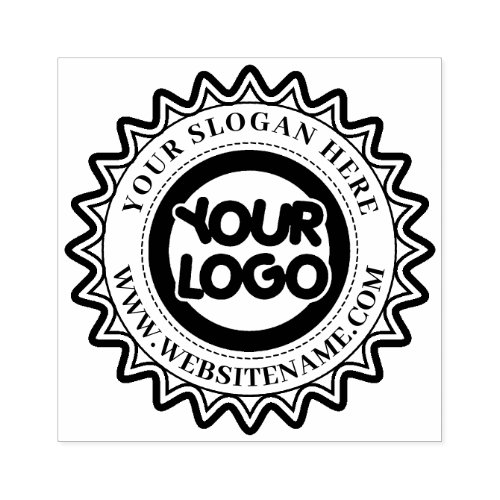 Business Your Logo Custom Rubber Stamp