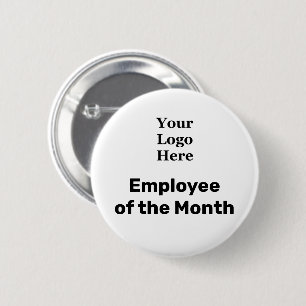 Business Your Logo Here & Employee of the Month Button
