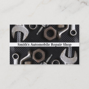 BusinessCard: Mechanics Bench Tool Business Card