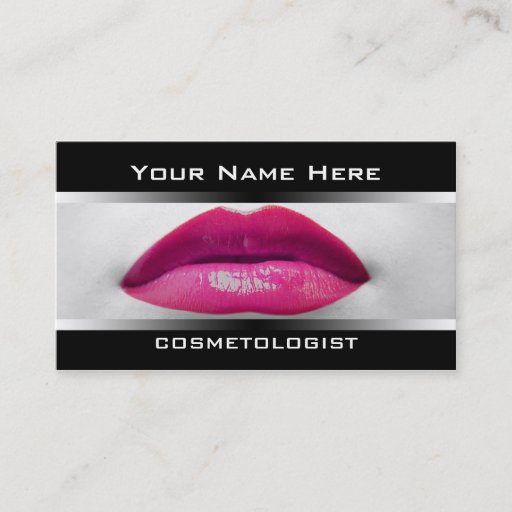 Customizable Businesscards For Cosmetologists Business Card Templates