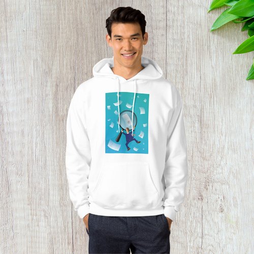Businessman And Papers Hoodie