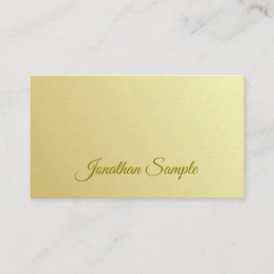 Businessman Ceo Employer Manager Elegant Luxury Business Card