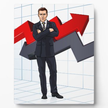 Businessman Investment Financial Advisor Concept Plaque Businessman Investment Financial Advisor Concept Plaque