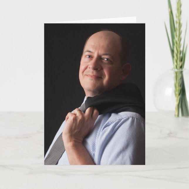 Businessman one-upper card (Front)