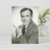 Businessman Pointing (Standing Front)