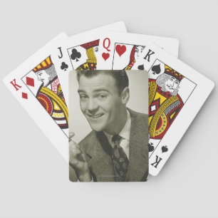 Businessman Poker Cards