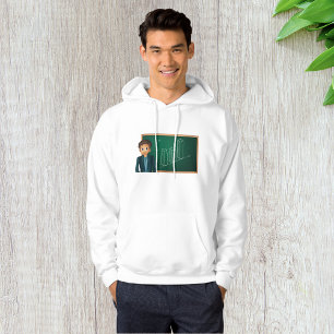 Businessman Presenting Growth Bar Chart Hoodie