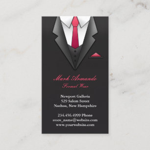 Businessman Suit Business Card Template