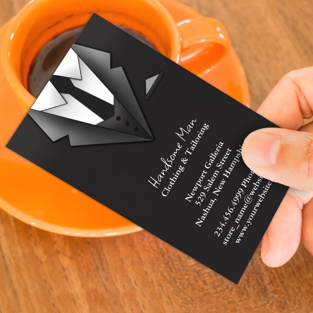 Businessman Suit Business Card Template (Creator Uploaded)