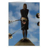 businessperson walking the plank (Front)