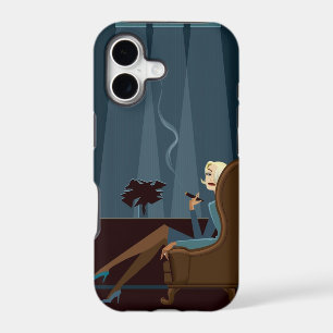 Businesswoman Smoking Cigar iPhone 17 Case