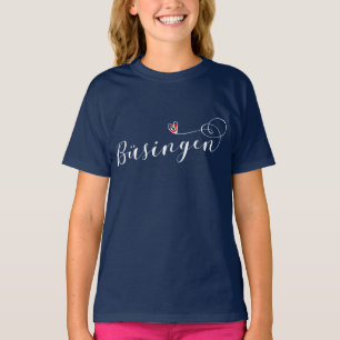 Büsingen Flag Heart, Büsingen am Hochrhein T-Shirt