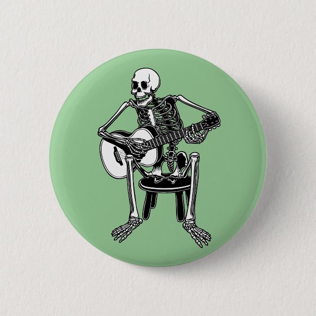 Busker Bones Button (Front)