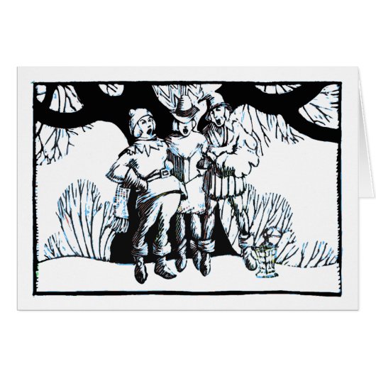 Buskers' Xmas Workday Cards (Front Horizontal)