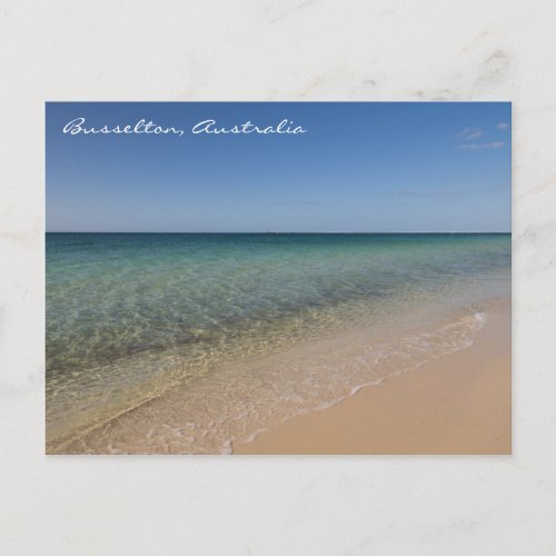 Busselton Beach Postcard