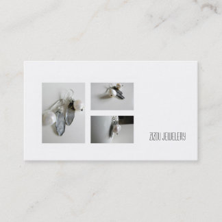 Bussines card for jewellery sellers, makers...