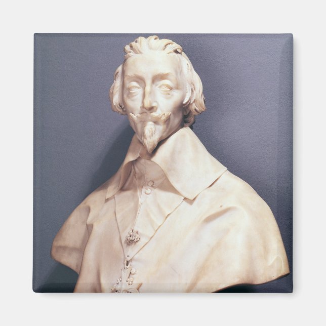 Bust of Cardinal Richelieu  c.1642 Magnet (Front)