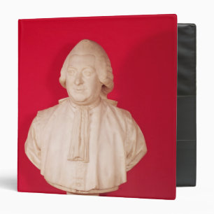Bust of Chretien Guillaume 3 Ring Binder