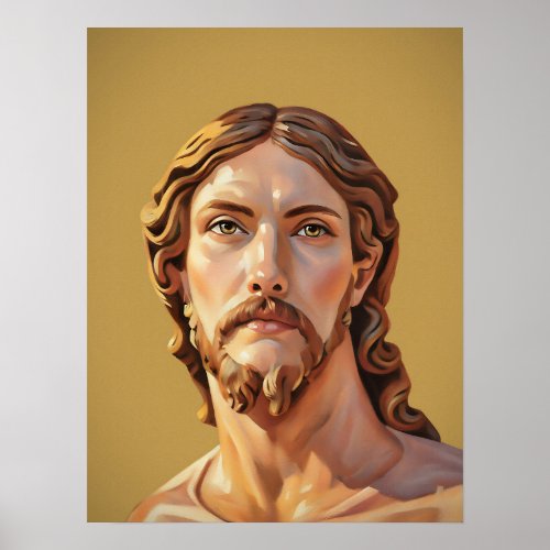 BUST OF CHRIST THE SAVIOUR by MICHELANGELO 2026 Poster