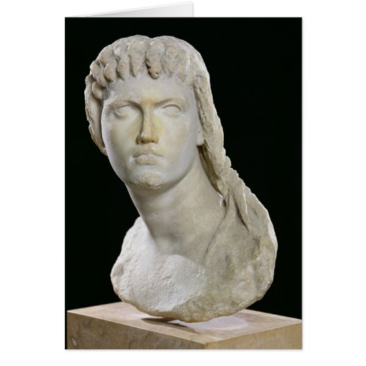 Bust of Cleopatra II or her daughter Cards (Front)