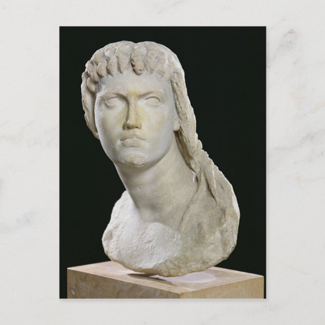 Bust of Cleopatra II or her daughter Postcard (Front)