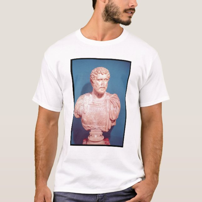 Bust of Emperor Antoninus Pius T-Shirt (Front)