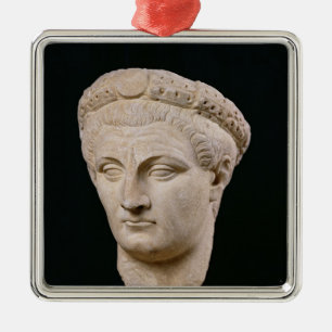 Bust of Emperor Claudius  from Thasos Metal Ornament