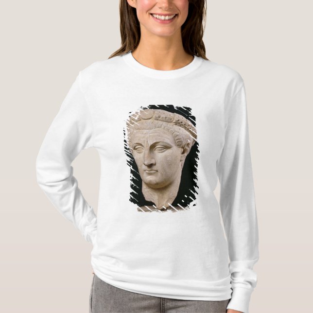 Bust of Emperor Claudius  from Thasos T-Shirt (Front)
