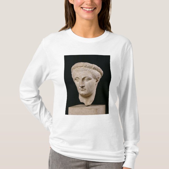 Bust of Emperor Claudius  from Thasos T-Shirt (Front)