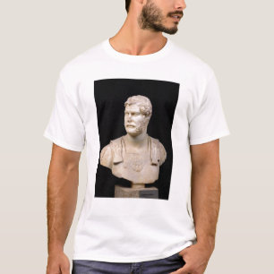 Bust of Emperor Hadrian  found in Crete T-Shirt