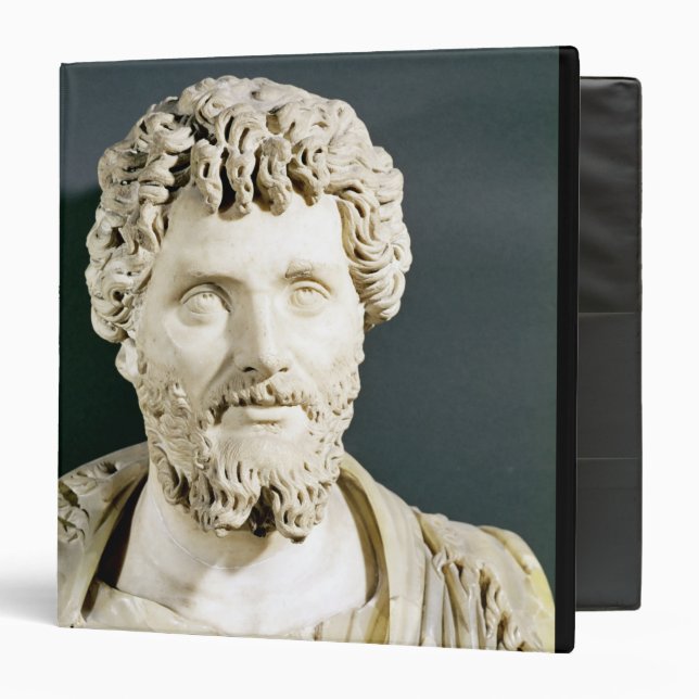 Bust of Emperor Septimus Severus 3 Ring Binder (Front/Inside)