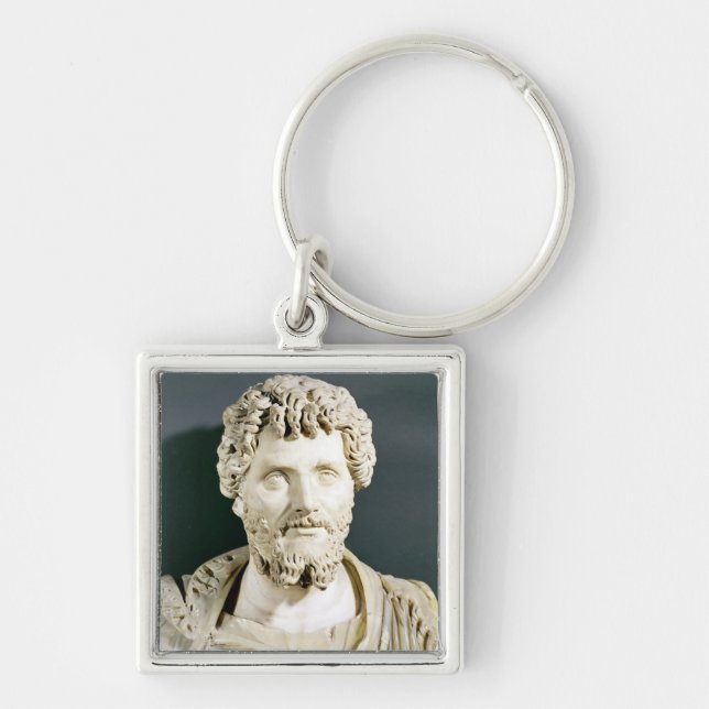 Bust of Emperor Septimus Severus Keychain (Front)