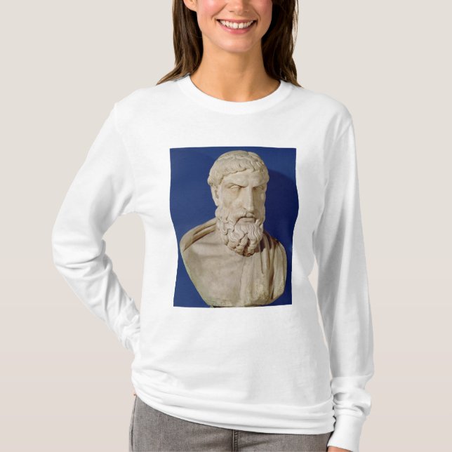 Bust of Epicurus T-Shirt (Front)
