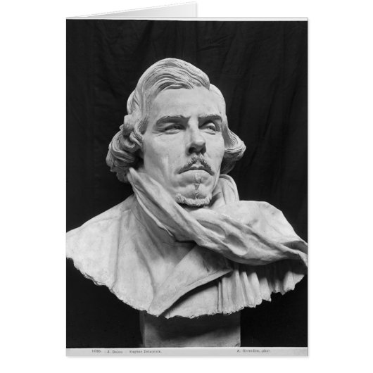 Bust of Eugene Delacroix Cards (Front)