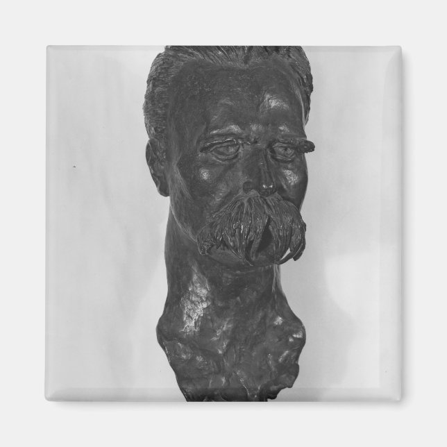 Bust of Friedrich Nietzsche  German Magnet (Front)