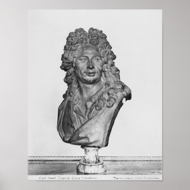 Bust of Gerard Audran Poster (Front)