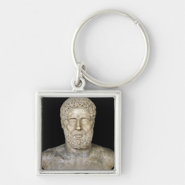 Bust of Hercules Keychain (Front)