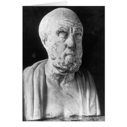 Bust of Hippocrates Cards (Front)