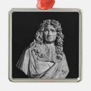 Bust of Jean-Baptiste Colbert de Torcy Metal Ornament