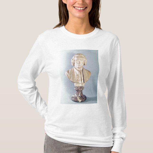 Bust of Jean-Jacques Rousseau T-Shirt (Front)