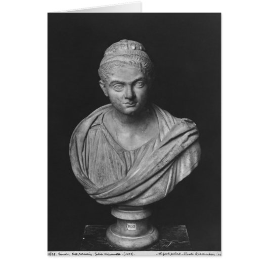 Bust of Julia Mamaea Cards (Front)