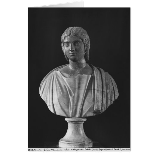 Bust of Julia Mamaea Cards (Front)
