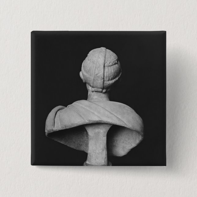 Bust of Julia Mamaea Pinback Button (Front)
