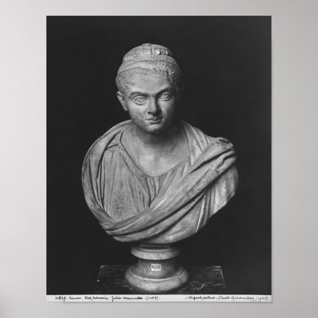 Bust of Julia Mamaea Poster (Front)