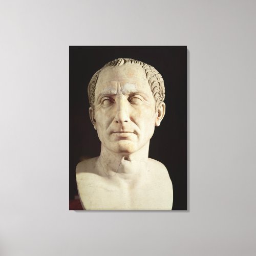 Bust of Julius Caesar 2 Canvas Print