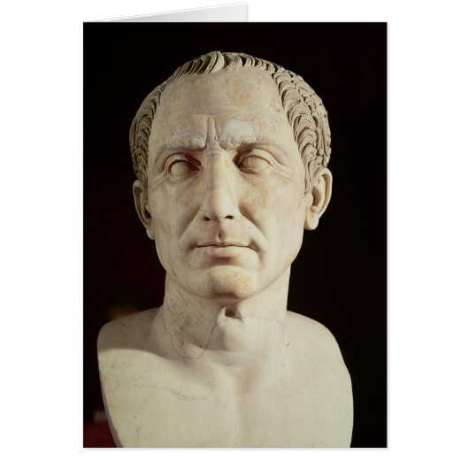 Bust of Julius Caesar 2 Cards (Front)