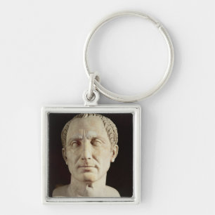 Bust of Julius Caesar 2 Keychain