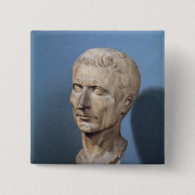 Bust of Julius Caesar Button (Front)